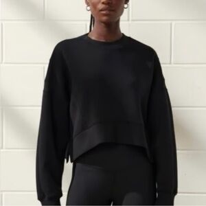 Abercrombie YPB NeoKnit Mini Crew - black